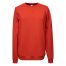 premium organic cotton sweatshirt wander with love red front